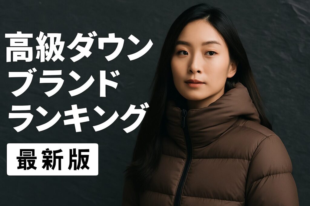高級ダウン ブランドランキング最新版